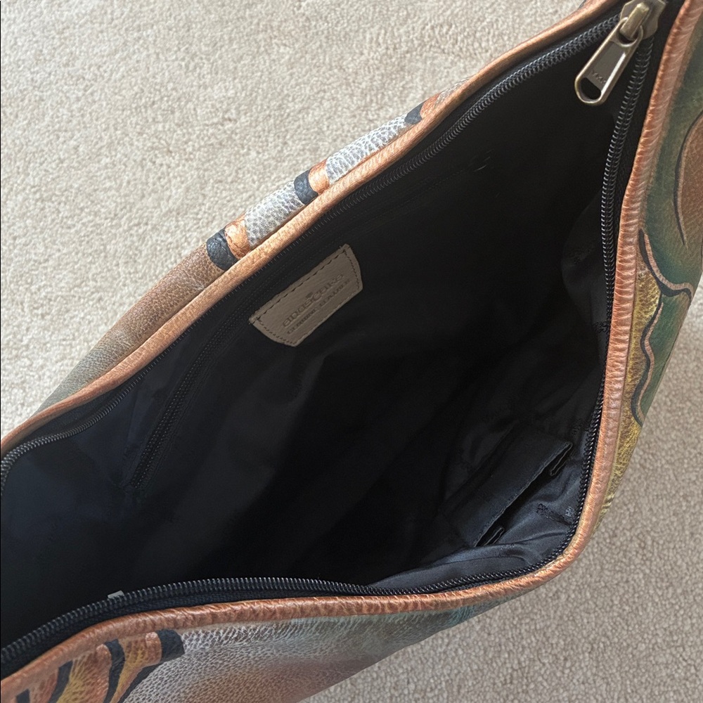 Anuschka Leather Shoulder Bag - Picture 3 of 7
